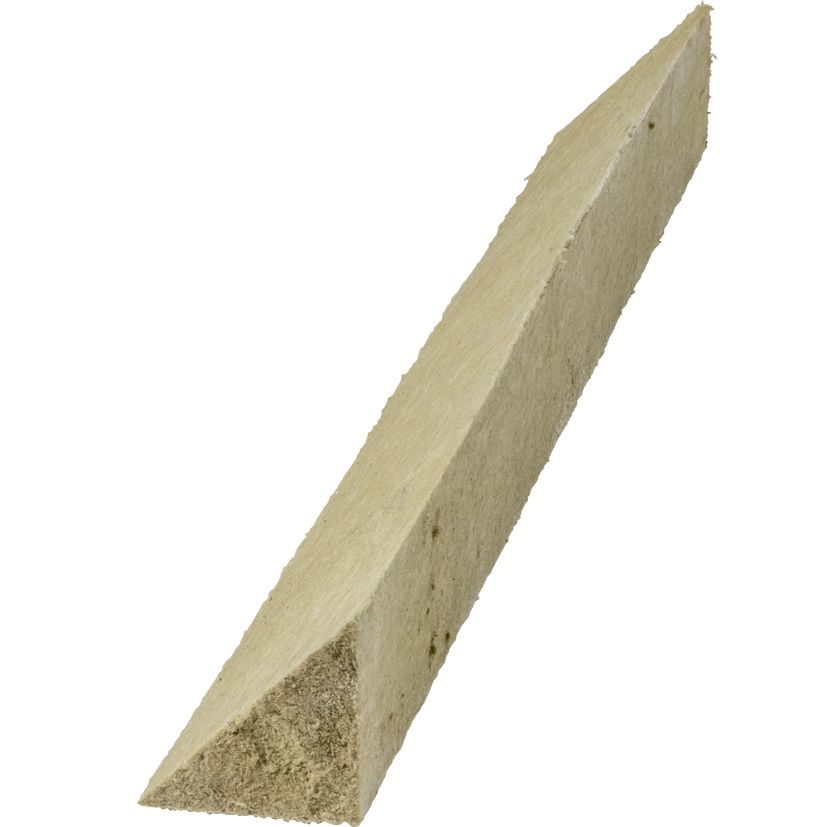 Mineralfaser-Keil A1 - 6 x 6 cm 1 m